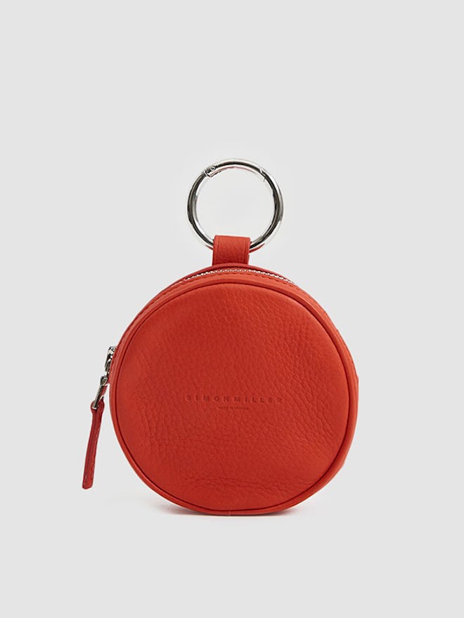 Circle Pop Pouch In Red