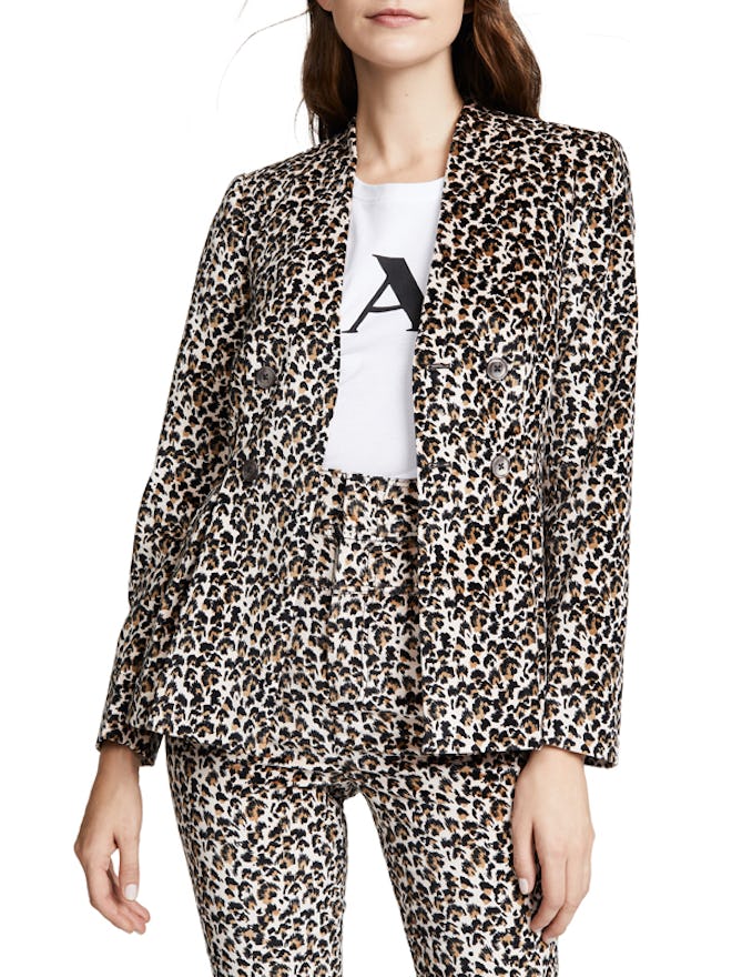 Leopard Blazer  