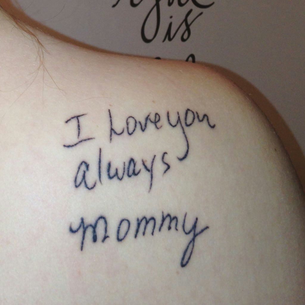 Quotes In Memory Of Mom Tattoos QuotesGram