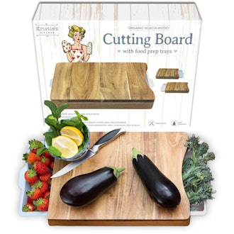 Kristie’s Kitchen Cutting Board with Trays