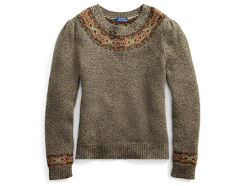 Fair Isle Wool-Blend Sweater