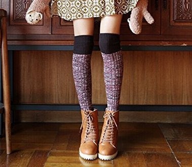ladies long socks for boots