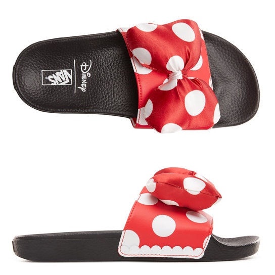 Minnie mouse slides vans best sale