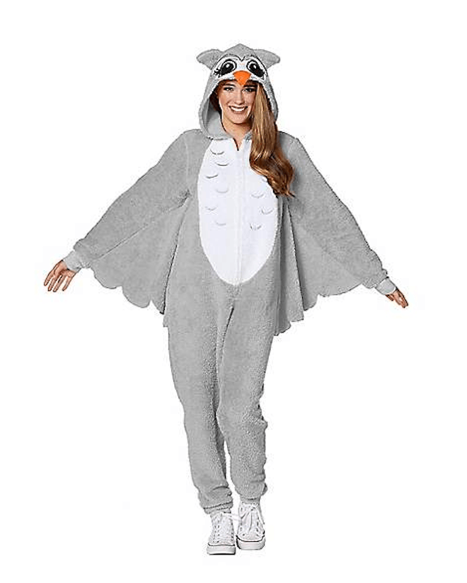 Adult Owl Pajama Costume