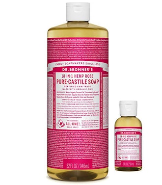 Dr. Bronner's Hemp Rose Pure-Castille Soap