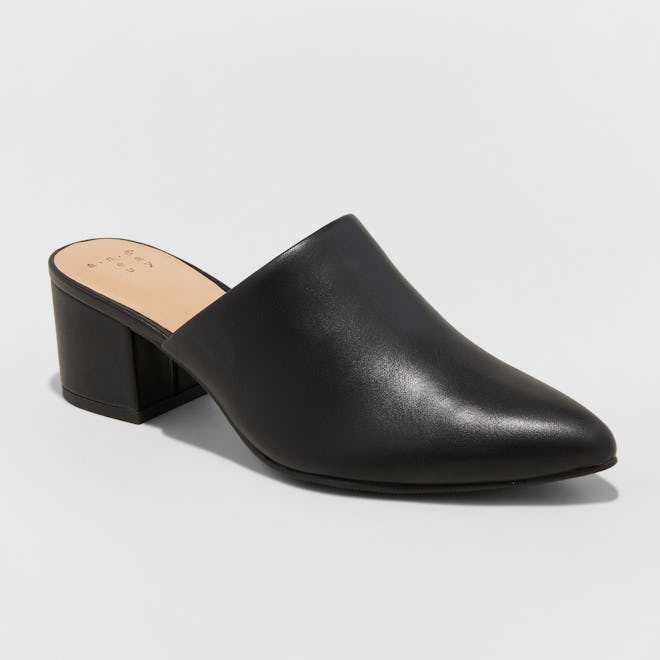 Women's Bianca Pointed Heeled Mules - A New Day™