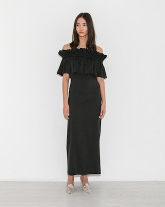 Rejina Pyo Mina Dress in Linen Black