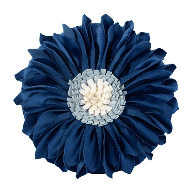 JWH Handmade 3D Flowers Accent Pillows