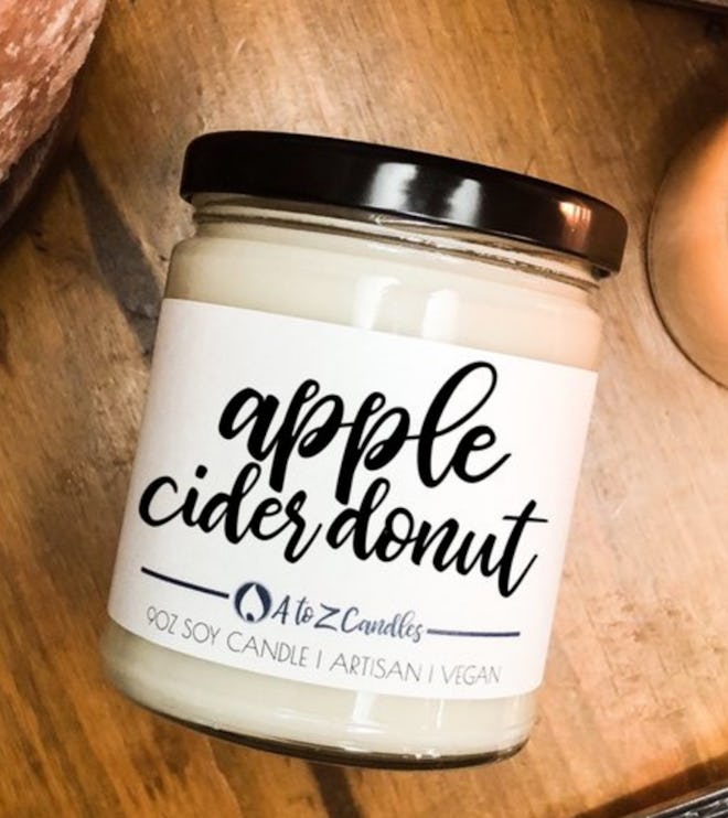  A to Z Candles, Apple Cider Donut
