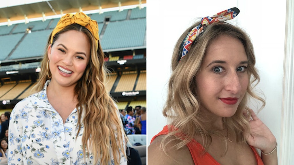 I Tried Wearing Headbands Like Chrissy Teigen For A Week It Was