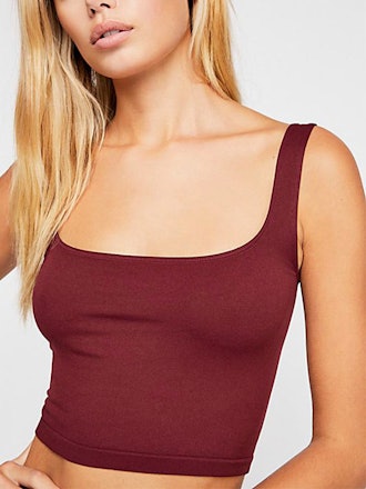 Scoop Neck Crop