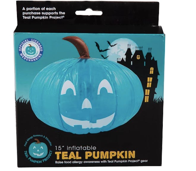 Hyde and Eek! Boutique™ Inflatable 15 Inch Teal Pumpkin 