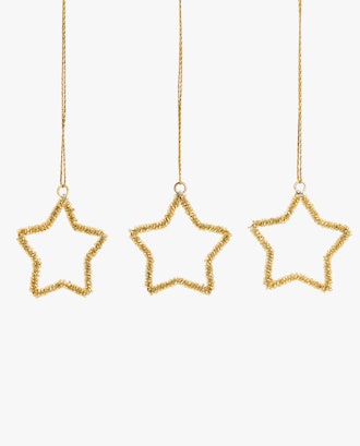 Star Ornament (Pack Of 3)