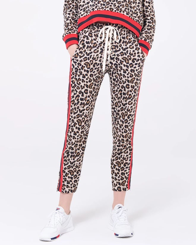 Althea Sweatpant in Leopard