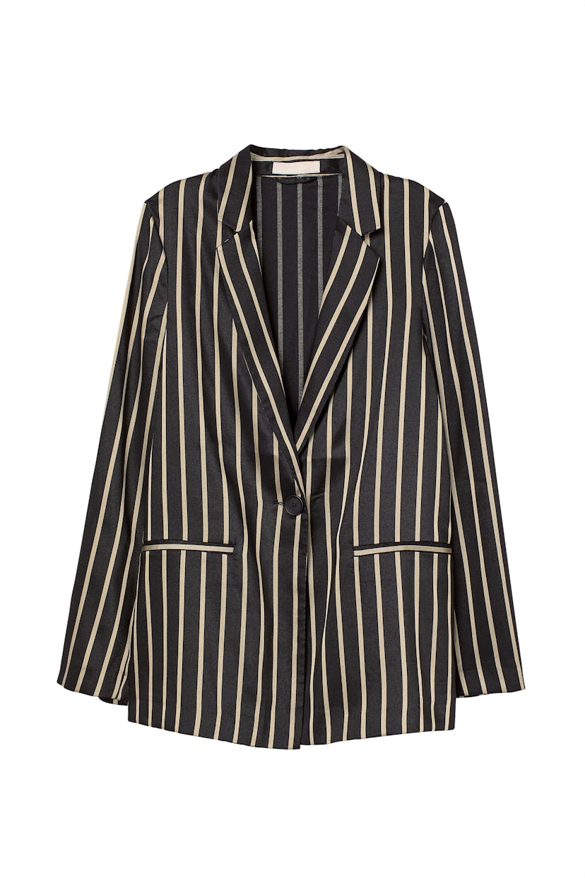 Striped Blazer