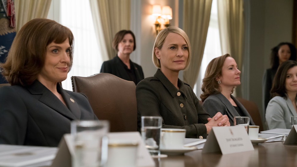 Claire Underwood S All Female Cabinet On House Of Cards Season 6