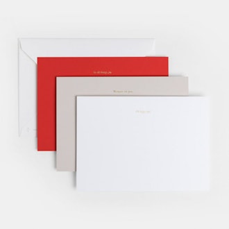 Stationary Card Set