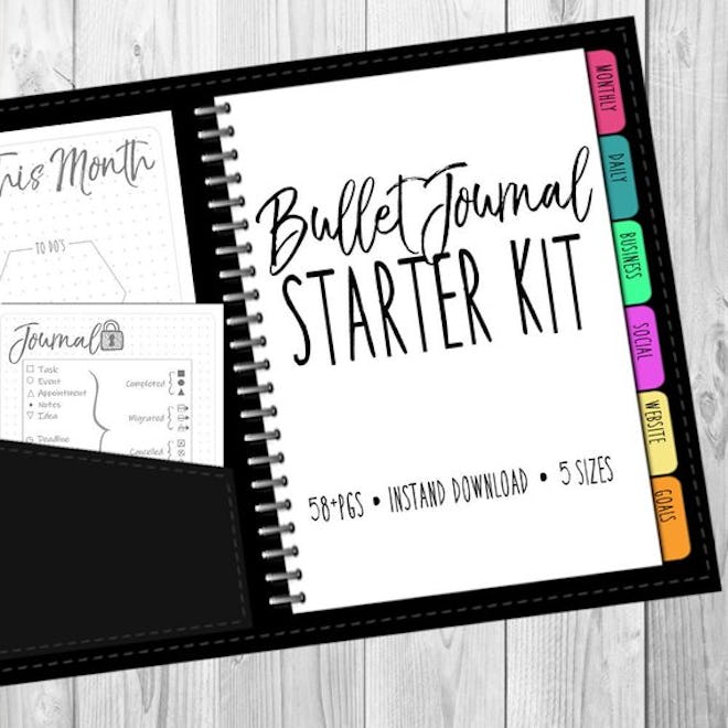 Bullet Journal Starter Kit Printable