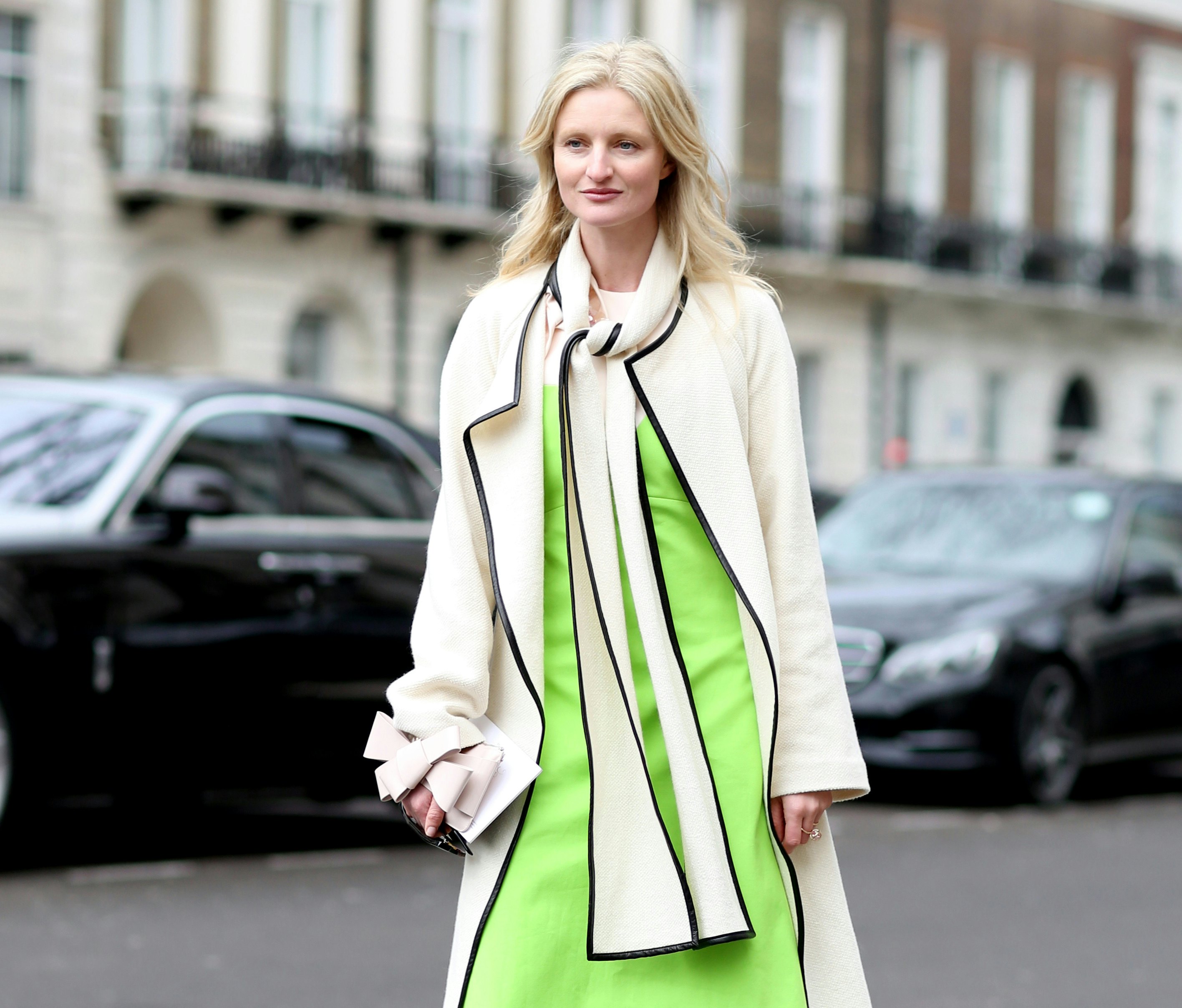 lime green and pink outfits