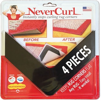 NeverCurl Rug Sticker (4 Pack)