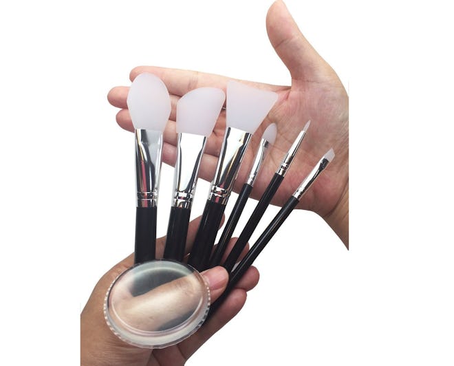 Silicone Makeup Brush Applicators (Set of 7)