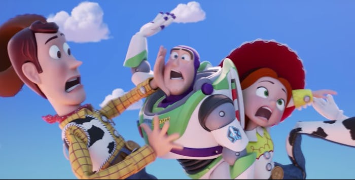 An insert from the 'Toy Story 4's first teaser trailer 