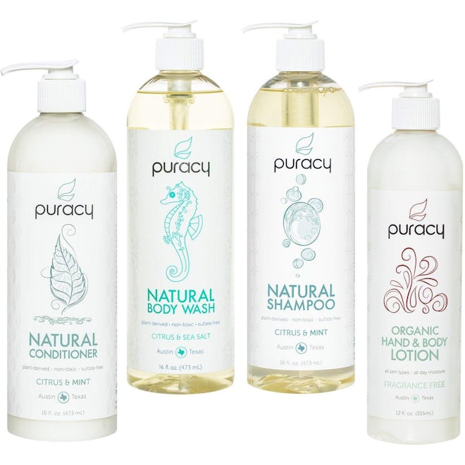 Puracy Organic Hair And Skin Care Set