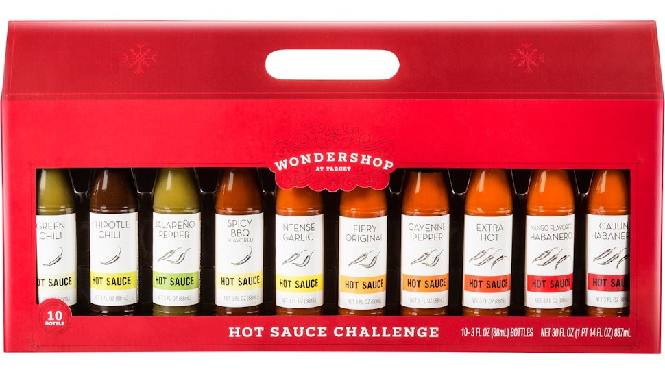 Target’s Hot Sauce Challenge Gift Set Bestows 10 Tiny