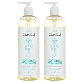 Puracy Natural Body Wash, 2 Pack