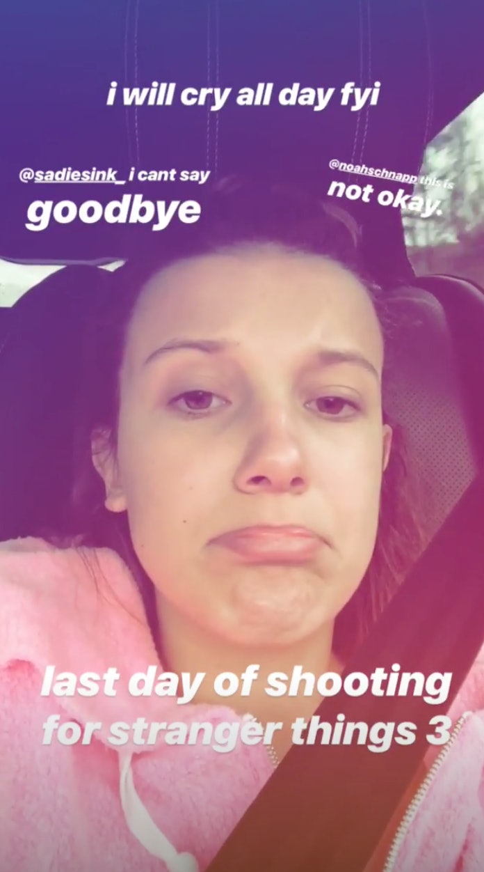 Stranger Things Season 3 Finished Filming Prompting The Cast To