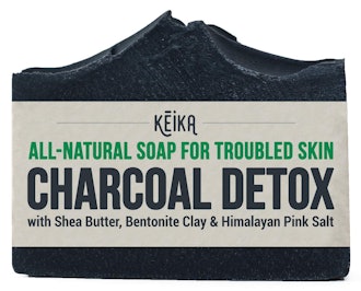 KEIKA Naturals Charcoal Soap Bar