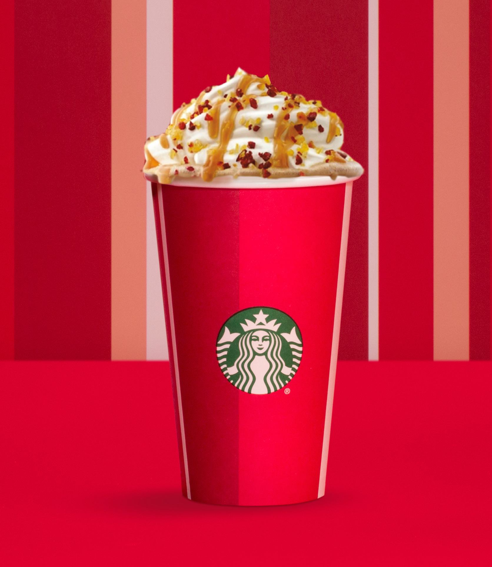 how does starbucks make their caramel frappuccino