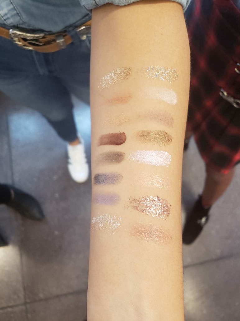 Swatches Of The Too Faced 'Pretty Rich' Collection Are SO Glam & Glittery