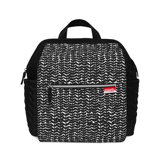 Skidaddle by Skip Hop Diaper Backpack, Black Vine