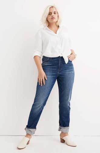 The High Rise Slim Boyfriend Jeans