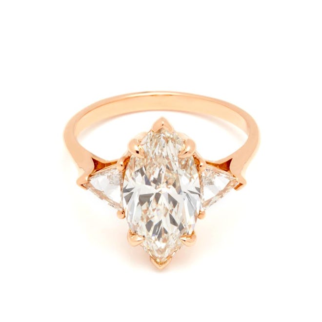 Marquise Bea Rose Gold Diamond Ring