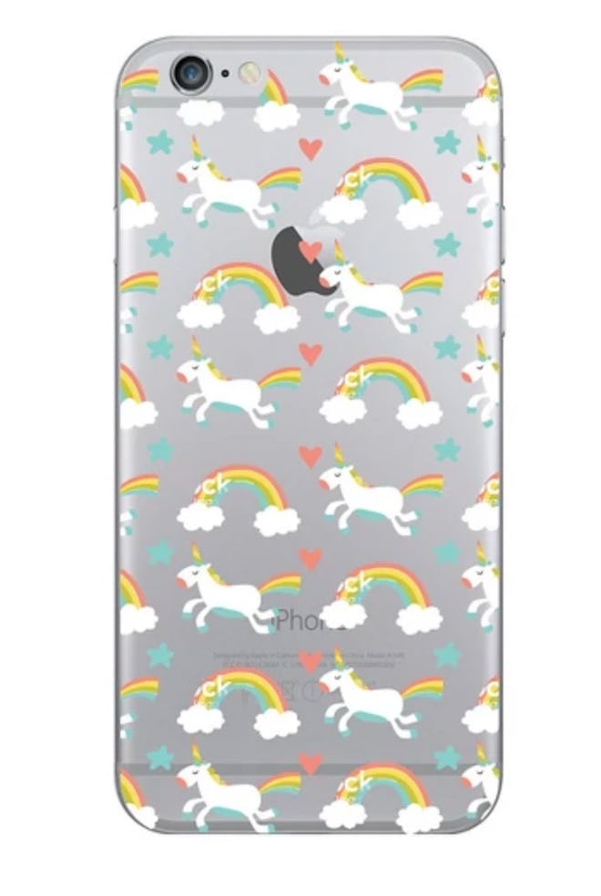 Apple iPhone 8/7/6s/6 Case Unicorn/Rainbows