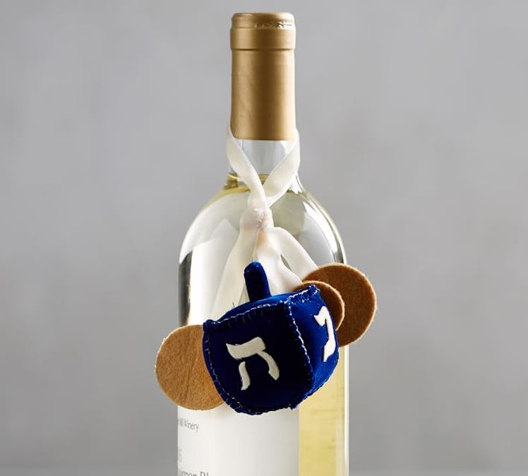 Dreidel Wine Topper