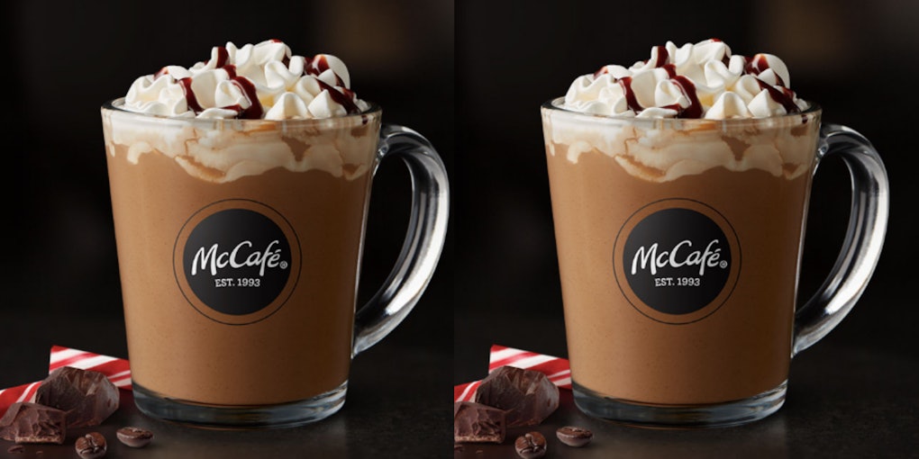 McDonald’s McCafé Peppermint Mocha Is Back For A Cheerful Holiday Sip