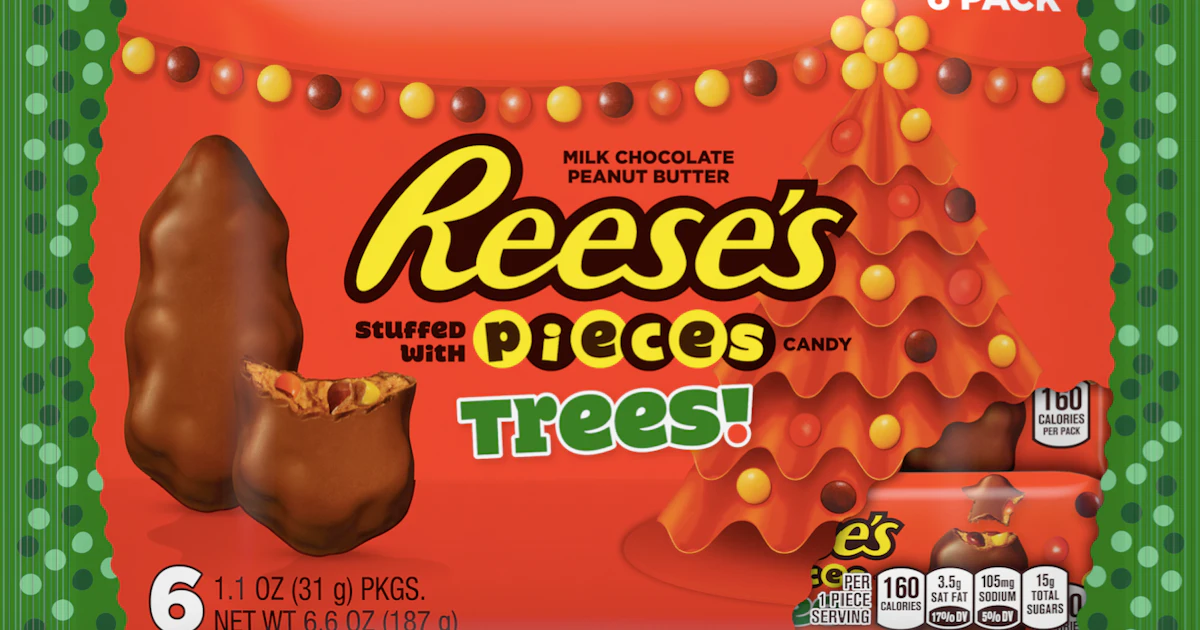Reese’s Trees With Pieces Just Hit Shelves For The Holiday Season ...