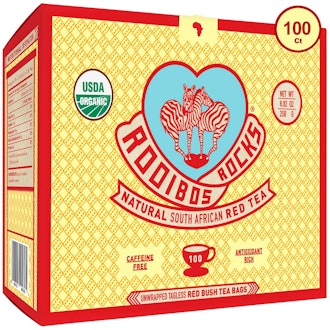 Rooibos Rocks Organic Tagless Teabags, 100 Pack