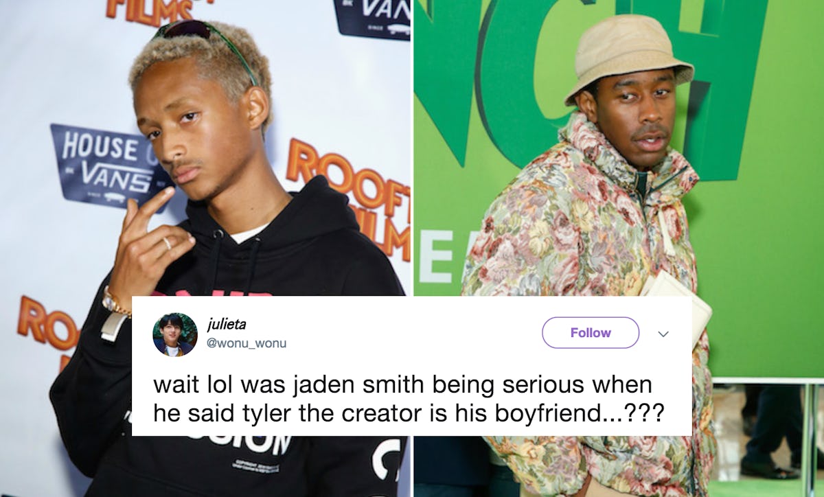 Are Jaden Smith Tyler The Creator Dating Twitter Is So Confused Over Their Recent Tweets