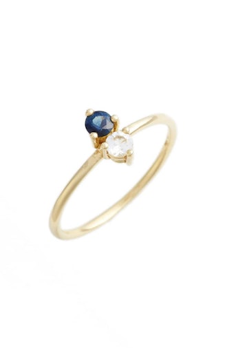 Bony Levy Birthstone Stacking Ring in September/Sapphire