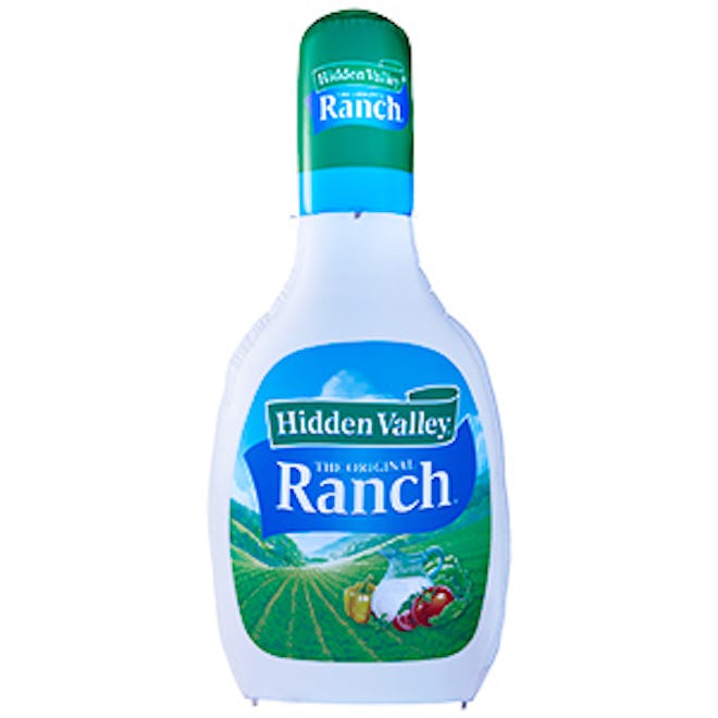 Giant Inflatable Ranch Dressing Bottle
