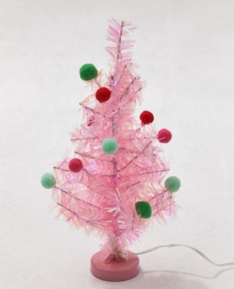 Mini Pink USB Christmas Tree