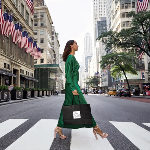 A woman crossing a street in some of the editor-approved finds