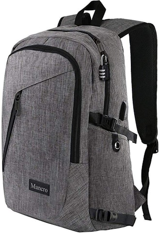Mancro Laptop Backpack With Charging Port