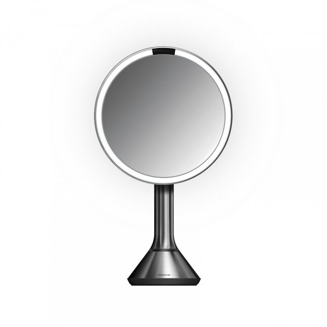 8" Sensor Mirror Round with Touch Control Brightness