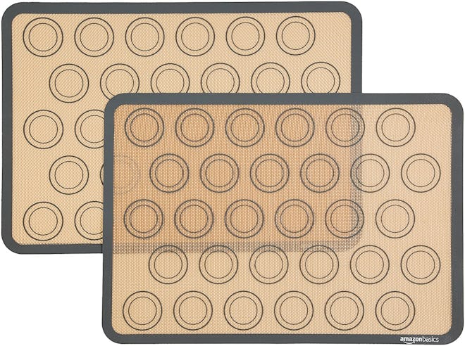AmazonBasics Silicone Baking Mat (2 Pack)