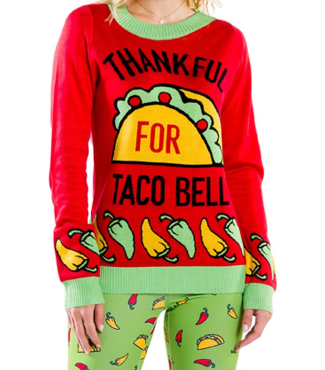 Taco Bell X Tipsy Elves Sweater